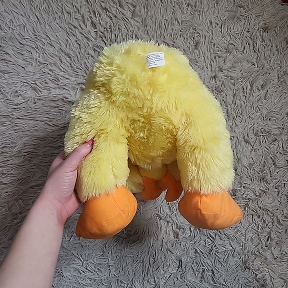 Duck with Baby Duckling Stuffed Animal Plush Toy Easter Spring Basket Yellow New - Picture 10 of 13